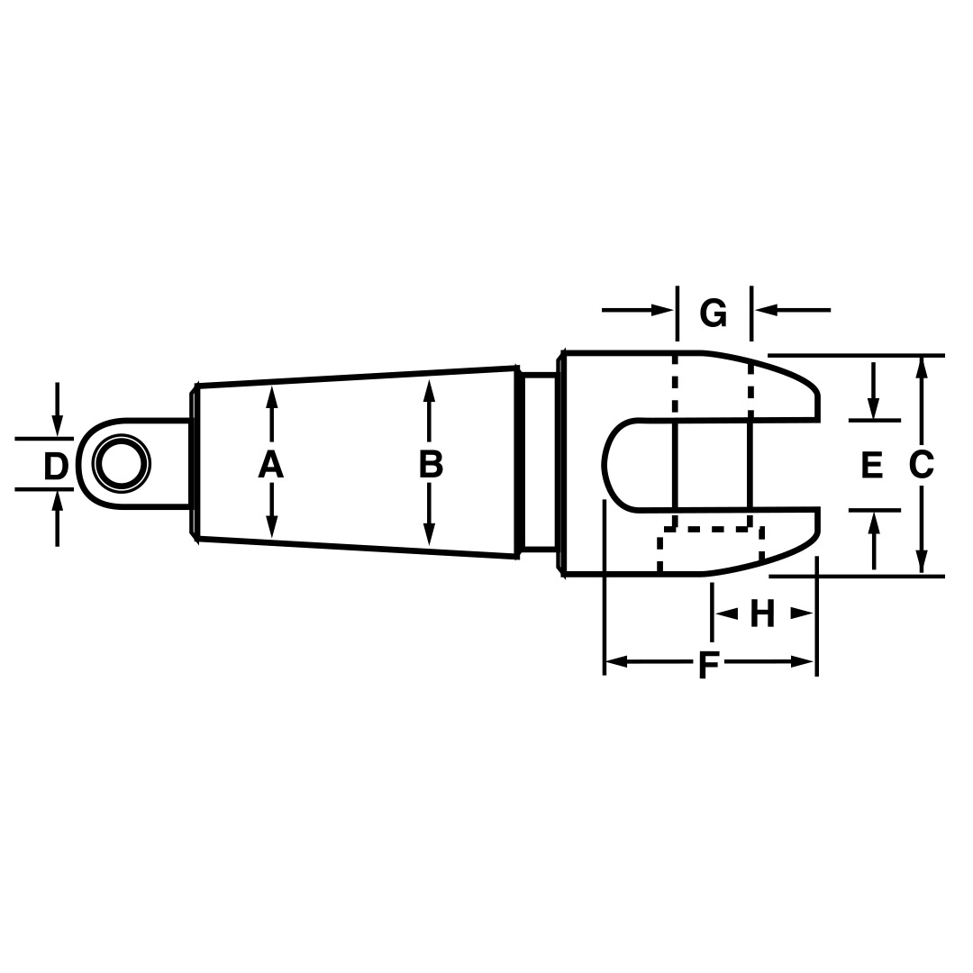 CONDUX Clevis Head Innerduct Pulling Eyes - Image 2
