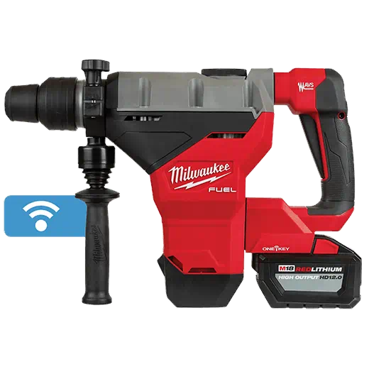 MILWAUKEE M18 1-3/4" SDS MAX Rotary Hammer Kit w/ (2) 12.0 Battery - Image 3