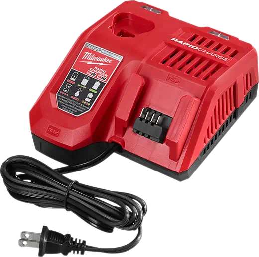 MILWAUKEE M18 REDLITHIUM High Output HD12.0 Battery Pack w/Rapid Charger - Image 3