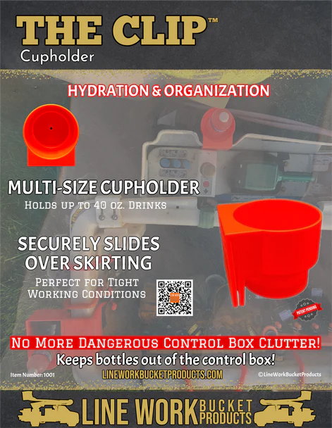 LINE WORK BUCKET PRODUCTS The Clip Cup Holder - Image 3